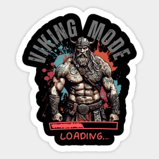 Viking Mode Sticker